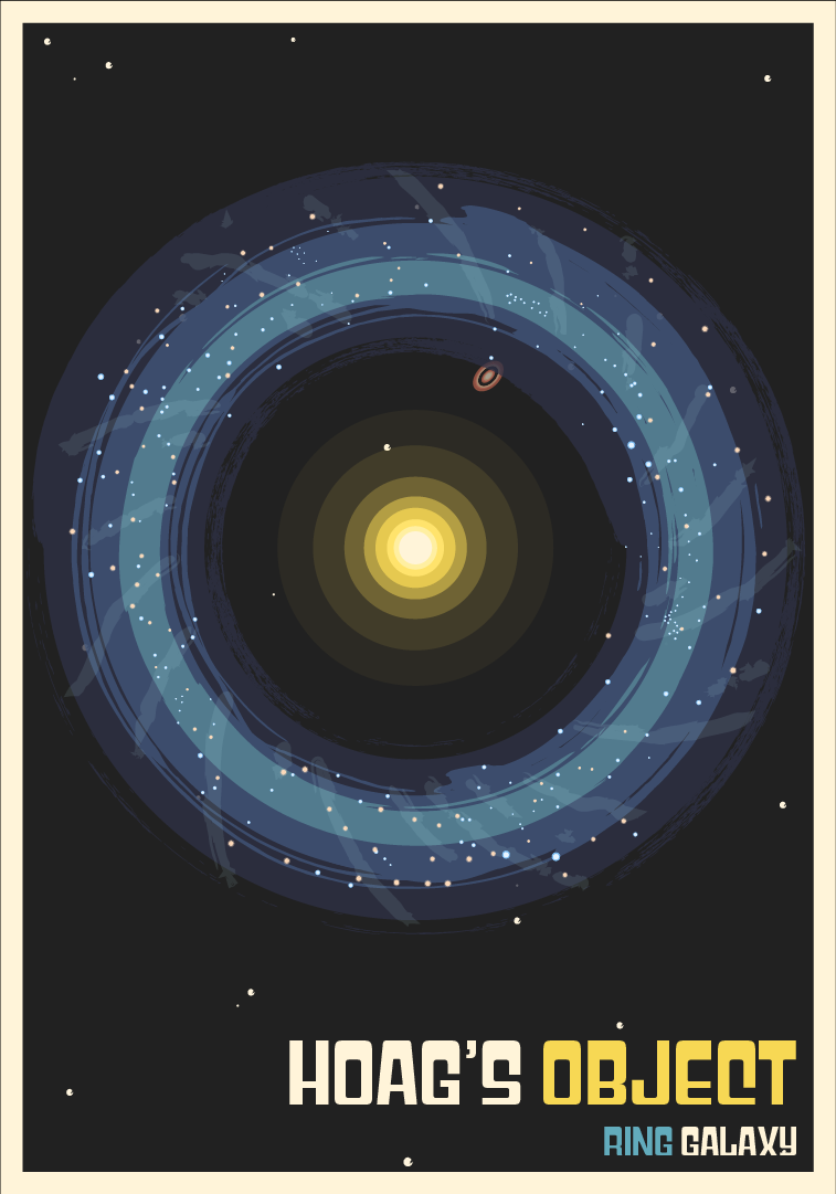 Hoag's Object postcard