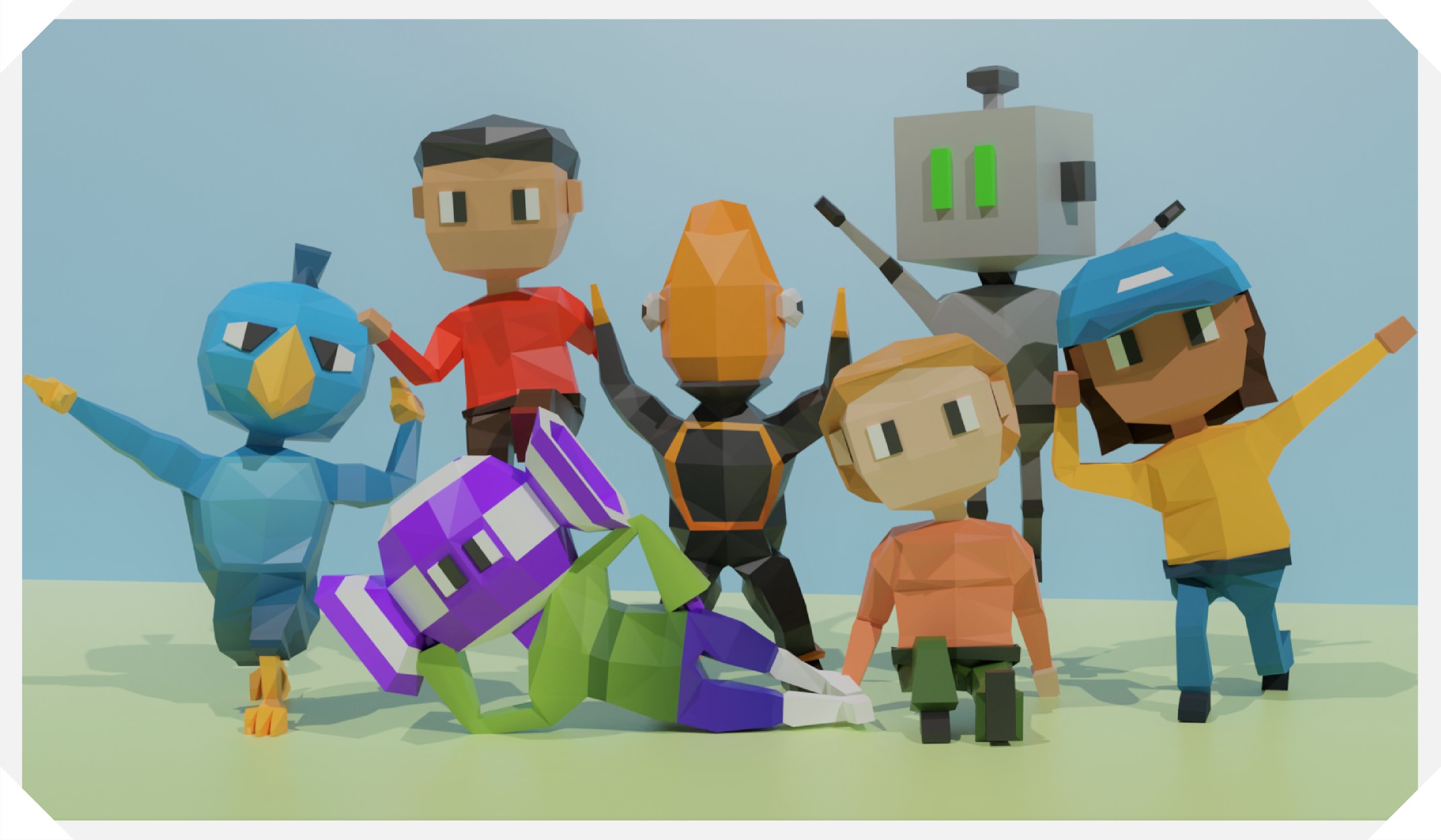 Character Group Photo